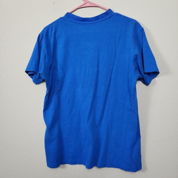 Beverly Hills Polo Club Mens Blue Short Sleeve V Neck Basic T Shirt Size Medium‎ - Picture 2 of 6